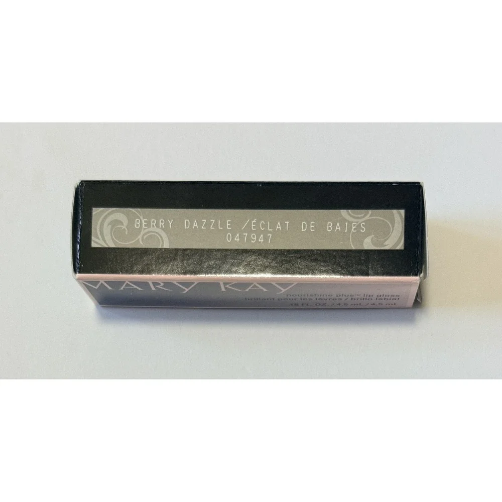 MARY KAY Nourishine Plus Lip Gloss - Berry Dazzle #047947 Full Size - NEW in Box